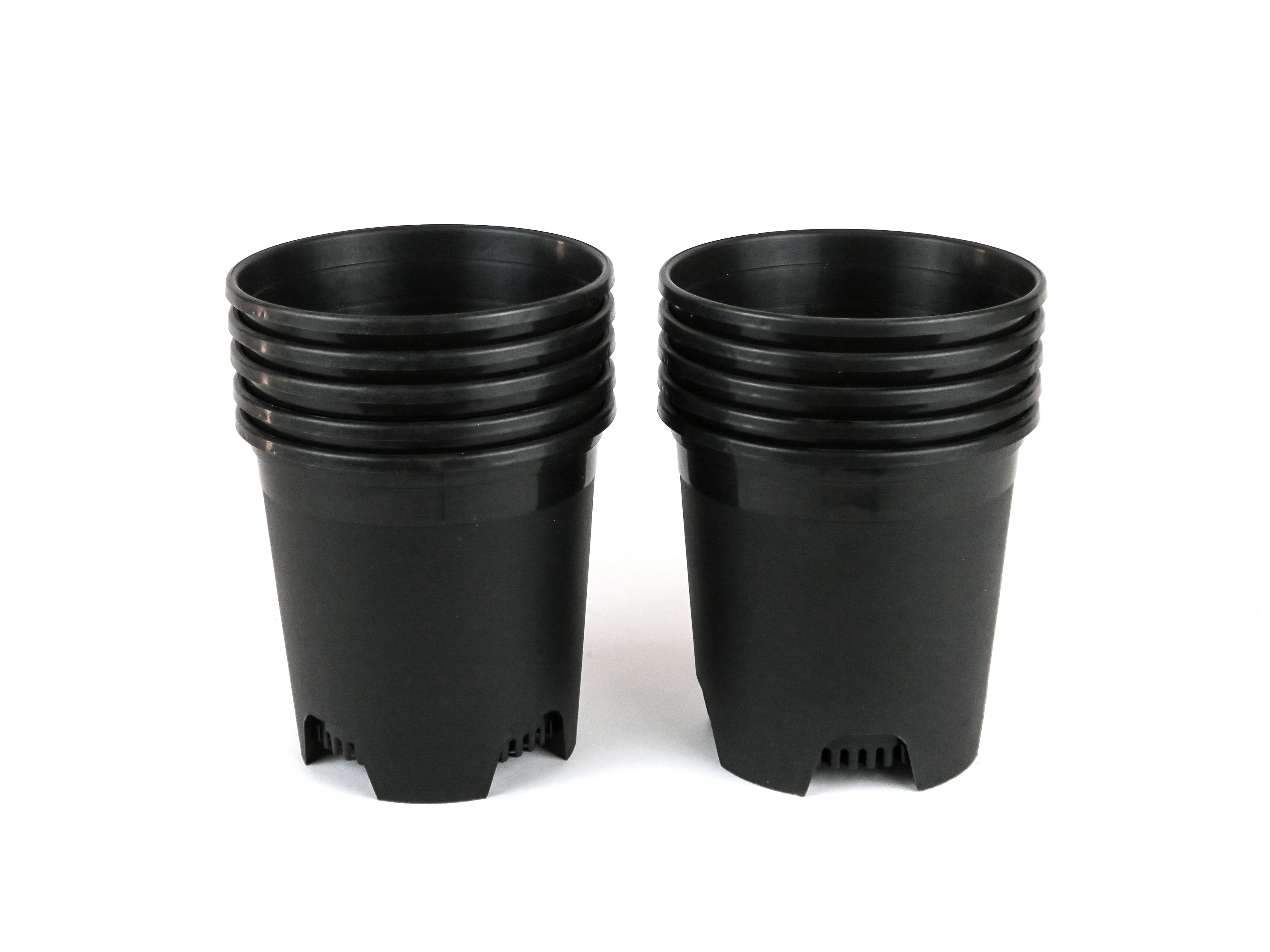 Cotta Planters 5 Inch Nursery Pots 30-Pack 0.5 Gallon Bulk Plastic Planters Garden supplies