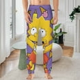 thumbnail image 2 of Simpsons Men's Sleeping Pants Soft Pajama Lounge Pants Casual Sleep Pants 5XL, 2 of 7