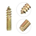 thumbnail image 4 of 1/4-20x1" Hanger Bolts, 8 Pack Double Ended Screws Wood Dowel Screws, 4 of 5