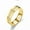 Women rings, variant on 6mm Promised Wedding Rings For Lover 14K Yellow Gold Rings for Couple Men Women Engagement I Love You Ring Gifts D208