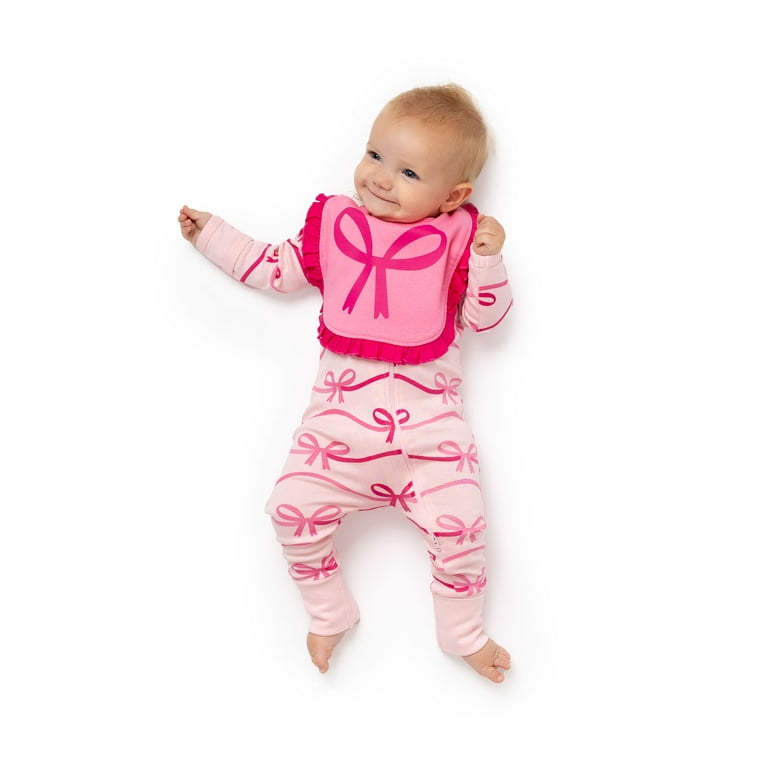 BabyBow 5 Piece Baby Cotton Bib Sets BabyBow 5 Piece Baby Cotton Bib Sets