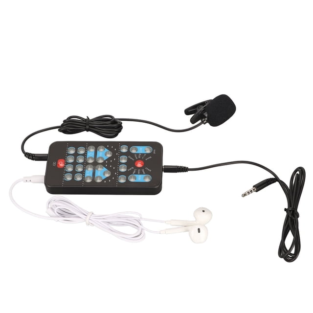 Mini cambiador de voz, cambiador de voz portátil, máquina de efectos de sonido ABS, disfraz de voz portátil, confiabilidad excepcional