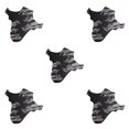 thumbnail image 1 of fastboy Bicycle Splasher Front Rear Tire Wheel Guard Mountain Bikes Bike Protecting Tool Floral Print Mudguard Accessories Claw 5Set, 1 of 6