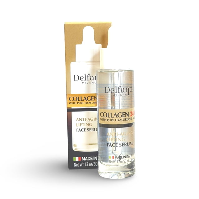 Suero Facial Delfanti-Milano Colágeno 24K Ácido Hialurónico 50 ml
