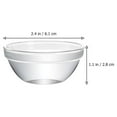 thumbnail image 2 of YOPTOP Bols Bol Verre Dessert Petits Plats Pouding Transparent Mini Rond Accompagnement Tasses de Préparation Ramequins de Service hors-D'œuvre Empilable, 2 of 6