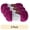 Boysenberry, variant on (3 pack) Silky Soft Yarn by Loops & Threads - Yarn for Knitting - Crochet - Weaving - and Arts & Crafts - White - Bamboo - 3.5 oz