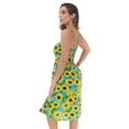 thumbnail image 2 of Riviera Sun Strapless Tube Short Dress / Summer Dresses (Turquoise Floral, X-Large), 2 of 3