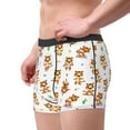 thumbnail image 4 of Haiem Tigers go in for Sports Men's Boxer Briefs, Every Day Comfort Stretch Cotton Moisture-Wicking Underwear-X-Large, 4 of 9