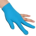 thumbnail image 3 of Billiard Unisex Snooker Billiard Cue Glove Pool Left Hand Open Three Finger Gloves, 3 of 8