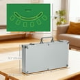 thumbnail image 3 of Soozier 300 PCS Poker Chips Set, Holdem Poker Set with Mat, Aluminium Case, 3 of 10