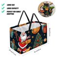 thumbnail image 2 of Christmas Large Oxford Cloth Grocery Baskets: Foldable Toy Basket, Storage Bag, Easter Basket, 2 of 7