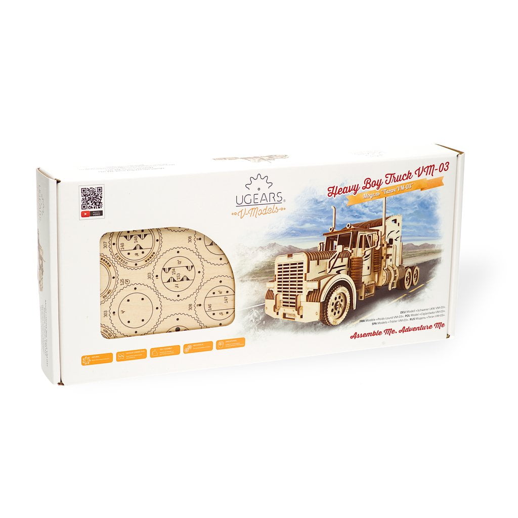 ugears heavy boy truck