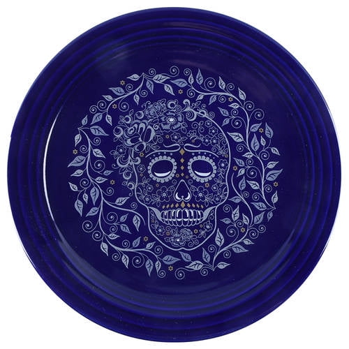 Open Box Fiesta Tableware Company Fiesta Skull and Vine Twilight Chop Plate (Round Platte 12239861