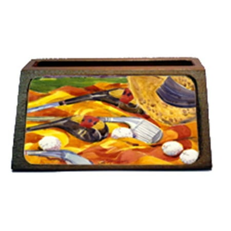 Golf Clubs Golfer Decorative Desktop Professional Wooden Business Golf Clubs Golfer Decorative Desktop Professional Wooden Business Card Holder