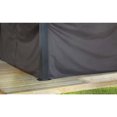 thumbnail image 5 of Sojag Genova 10 x 12 x 7 ft Dark Brown Curtains For Genova Gazebo, Poly, 5 of 5