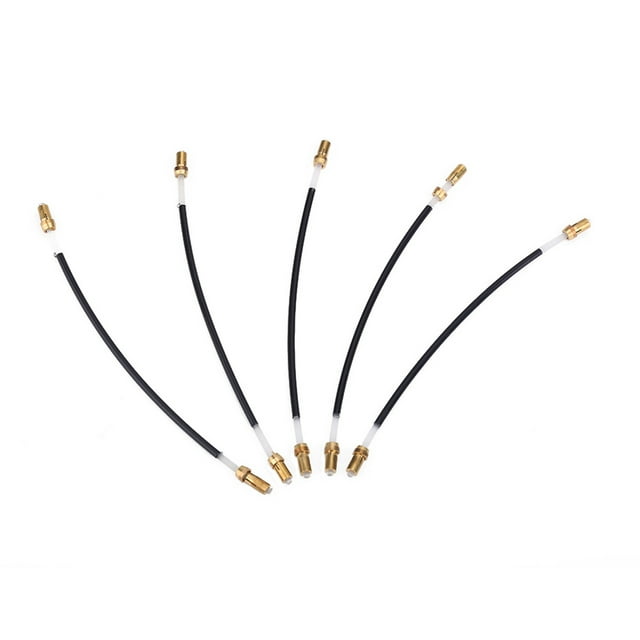5 UDS de TRUNA TRASERA DE CONECTOR DE NIPLON DE TORNILLO DE LATÓN Para Violín 3/4 4/4, Anticorrosión, Resistente Al Desgaste, Duradero