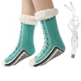 thumbnail image 7 of Heated Socks for Women Men, Upgraded Rechargeable Electric Heated Socks, Electric Heated Socks Foot Warmer for Hunting, Camping, Hiking, Skiing, Walking, Fishing, Cycling, Outdoor Work (D#), 7 of 7