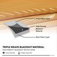 thumbnail image 4 of Deconovo Silver Wave Printed Blackout Curtains, Grommet Top Thermal Insulated Window Curtains for Bedroom (42 x 95 inch, Orange Flame, 2 Panels), 4 of 9