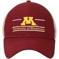thumbnail image 2 of Men's The Game Maroon Minnesota Golden Gophers Split Bar Trucker Adjustable Hat - OSFA, 2 of 4