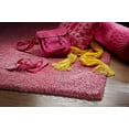 thumbnail image 4 of 5' x 7' Polyester Hot Pink Area Rug, 4 of 5
