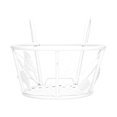 thumbnail image 4 of Hanging Flower Basket Green Dill Flowerpot Succulent Balcony Containers Stand Holder for Rack Sturdy Railing Racks, 4 of 7