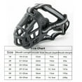 thumbnail image 4 of Dog Muzzle for Small Medium Large and X-Large Dogs Breathable Basket Muzzles, 4 of 7