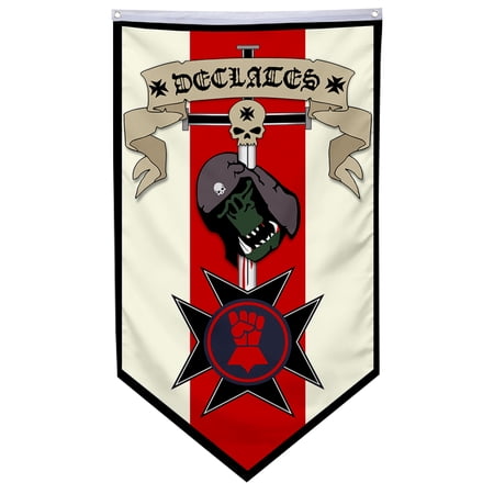 Black Templar #2 Flag Banner Home Yard Garden Decor