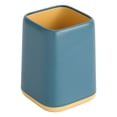 thumbnail image 6 of MINKUROW Desk Pen Holder Stand Two-tone Pencil Cup Pot Desk Organizer Makeup Brush Holder Blue, 6 of 6