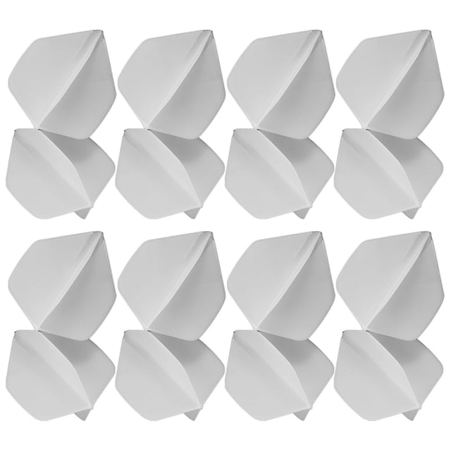 WRITWAA 30 Pcs Pointes Souples pour Fléchettes Blanches avec Performance Améliorée