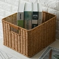 thumbnail image 6 of CreativeArrowy Organisation Cabinet Storage Box Imitated Rattan Home Decoration Household Goods Store Nordic Style Durable Woven Basket, 6 of 18
