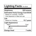 thumbnail image 2 of GE LED 7W (50W Equivalent) Soft White R20 Small Flood Light, E26 Medium Base, Dimmable, 13 Year Life, 1pk, 2 of 7