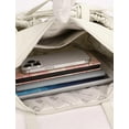 thumbnail image 4 of Sweet Ballet Style Shoulder Bag Handbag Pleated Bow Lazy Style Women Satchel Multiple pockets Large Capacity., 4 of 7