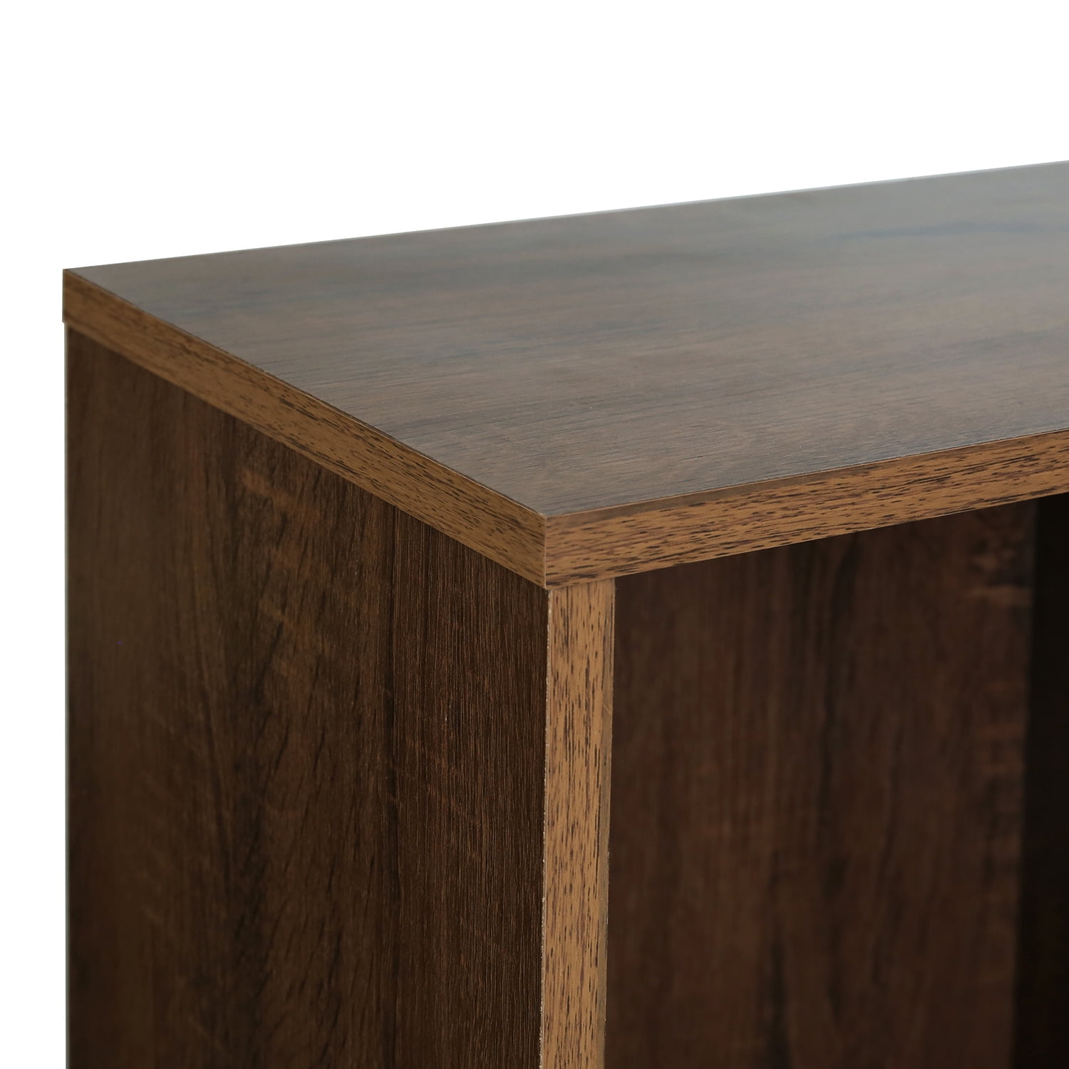 Kepooman Computer Desk with Bookshelf, 47 Inches Home Office Desk with Upper Storage Shelves for Study Writing/Workstation, Brown Kepooman Computer Desk with Bookshelf, 47 Inches Home Office Desk with Upper Storage Shelves for Study Writing/Workstation, Brown