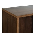 thumbnail image 2 of Topcobe 47 inch Computer Desk with Storage Shelves, Study Writing Table for Home Office,Modern Simple Style, Brown, 2 of 11