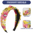 thumbnail image 3 of Diademas para mujer,Diademas para mujer,Diademas para mujer Diademas,Diadema ancha anudada,Diadema superior adornada con joyas,Diadema elegante para el cabello para mujer, 3 of 5