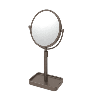 Better Homes & Gardens Extendable Two-Sided Free Standing Vanity Mirror, Bronze Finish
