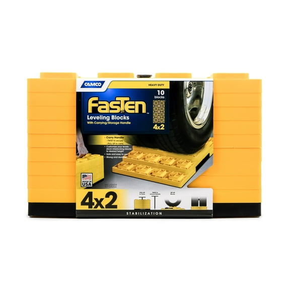 Camco 44517 Rv FasTen Level Blocks
