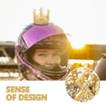 thumbnail image 2 of Motorcycle Helmet Crown Motorcycle Helmet Attachment Removable Crown Decoration, 2 of 8