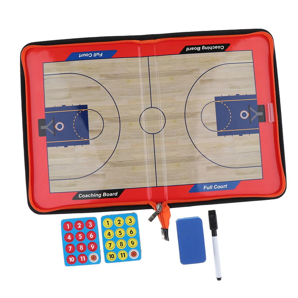 Basketball  Strategy Training Clipboards With Fold Size: 28.2x20cm/Unfold Size: 42x28.2cm