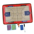 thumbnail image 4 of Tablero de entrenamiento de baloncesto Estrategia Entrenamiento Portapapeles con tamaño de pliegue: 28.2x20cm / Tamaño de despliegue: 42x28.2c Soledad  Tablero de entrenamiento de baloncesto, 4 of 8