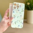 thumbnail image 6 of SKLYDDI Multicolor Serene Botanical for iPhone 12 Pro Case - Pastel Flower & Leaf Pattern, TPU Flexible Cover, Aesthetic Cute, 6 of 7
