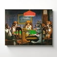 thumbnail image 4 of Dogs Playing Poker Canvas Print, Dogs Playing Cards, Playing Cards Wall Art, Poker Art, Playing Cards Wall Art, Dog Posters, 11x14, 4 of 7