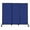 Blue, variant on Versare QuickWall Sliding Portable Partition | Durable Privacy Room Divider Screen | 3 Panels | 7' Wide and Up to 7'4" Tall SoundSorb Panels