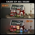 thumbnail image 4 of Rosenheim Mansion Building Block Sets Horror Story Architecture Model House Gifts for Tv Show Fans, 4 of 7