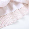 thumbnail image 6 of HILEELANG 2-7T Toddler/Little Girls Pink Green Lavender Stripe 100% Cotton Dress Size 6, 6 of 8