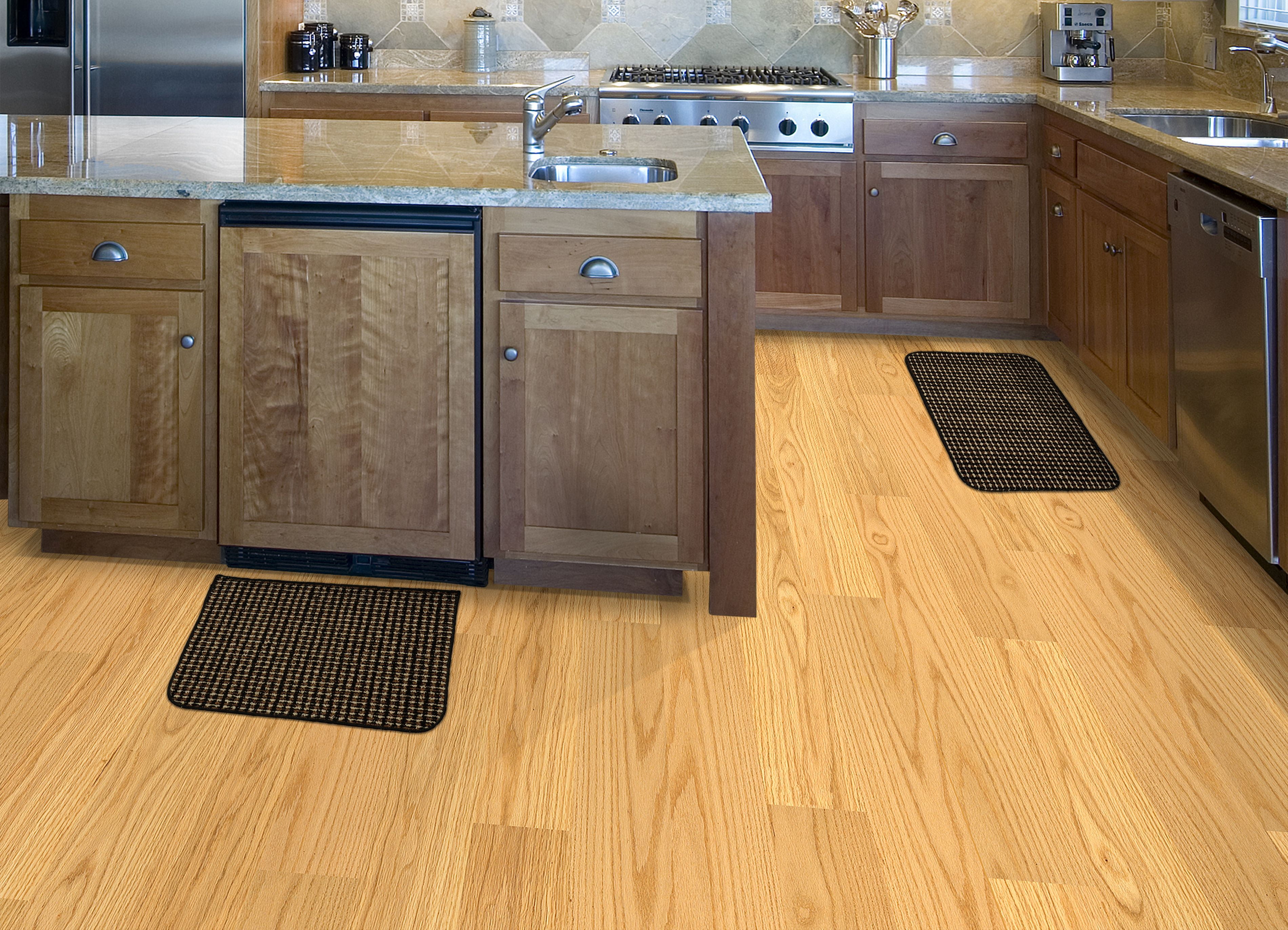 Garland Rug Berber Coloriations 2pc Kitchen Rug 18 in. x 28 in. Slice