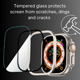 thumbnail image 5 of Tempered Glass Screen Protector for Apple Watch Ultra 3/2, 49mm (2-Pack), 5 of 5