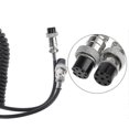 thumbnail image 2 of 70cm Aviation Mic Cable for Kenwood Transceiver MC-60 Black Wear Resistant, 2 of 5