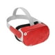 thumbnail image 2 of Cáscara protectora de acrílico VR Portátil Removible Removible Color Sólido PROTECTOR DE CABLO DERECHO IZQUIERDA REPUESTO PARA OCULUS QUEST 2 ROJO Methold EL014446-02B, 2 of 7