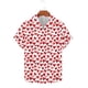 thumbnail image 2 of Ceisia Fashion Unisex Men Women Casual Short Sleeve Printed Turndown Collar Button Gift Shirt, 2 of 5